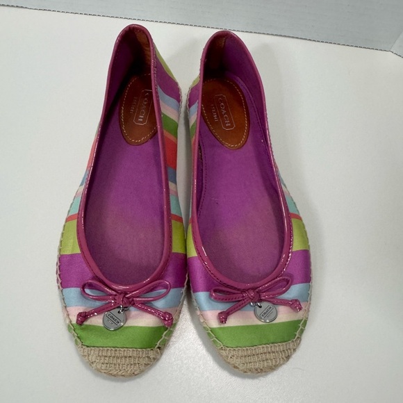 Coach Royce Hamptons Espadrilles Size 7B - Picture 1 of 9